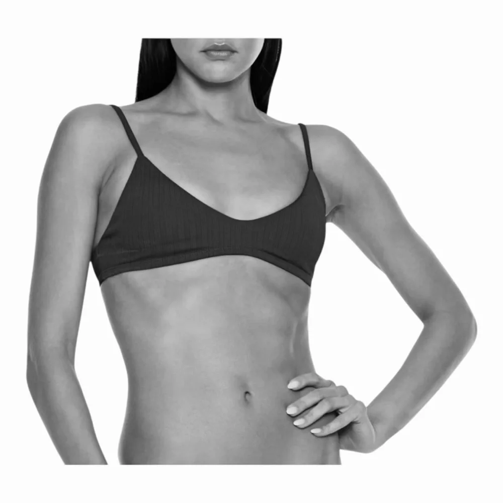 Vix Luli bikini top in blue NWT